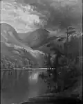 Le lac Henderson vers 1881.