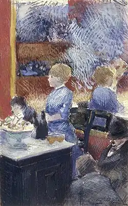 Le Bar aux Folies-Bergère (1878), New York, Brooklyn Museum.