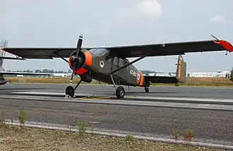 Vue de l'avion.