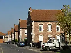 Photographie montrant la cité de la fosse no&nbsp;4