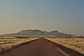 Route vers le mont Brukkaros