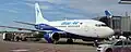 Blue Air à l'aéroport de Bruxelles