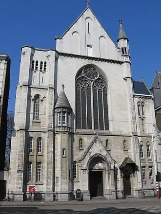 Le sanctuaire, à l'avenue Brugmann, à Forest (Bruxelles).
