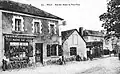 Bruz : la Rue des Mines de Pont-Péan au début du XXe&nbsp;siècle (carte postale).