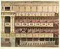 Coupe de la salle du théâtre de Brest, 1829.