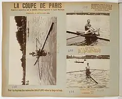 Régates en 1909.