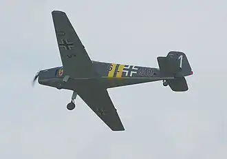 Vue de l'avion.