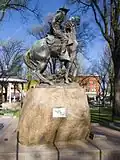 Monument à Bucky O'Neill de Solon Borglum à Prescott.