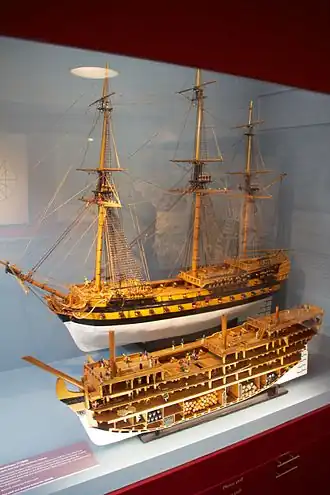 illustration de HMS Illustrious (1789)