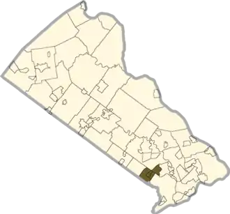 Localisation de Lower Southampton Township