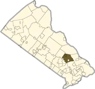 Localisation de Newtown Township