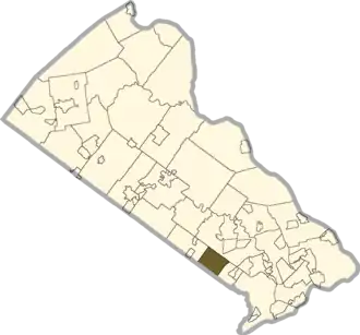 Localisation de Upper Southampton Township