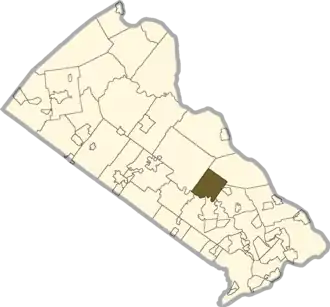 Localisation de Wrightstown Township