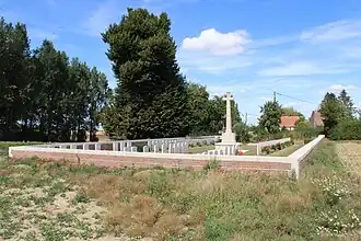 Bucquoy Shrine Cemetery.