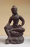 Bouddha Manjusri de la grotte de Goa Gajah, Bali.