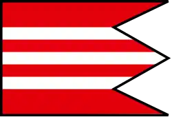 Drapeau de Budkovce