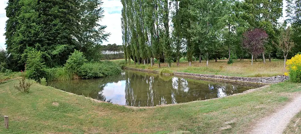 Retenue du moulin.