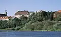 Le château vu depuis la Warta.