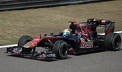 Photo de la Toro Rosso STR5 de Buemi à Shanghai