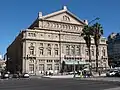 Façade du Théâtre Colón a Buenos Aires.