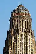 Flèche de l'hôtel de ville de Buffalo (1935).