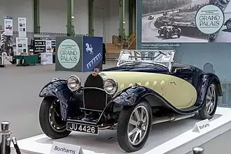 Bugatti 55 roadster par Giuseppe Figoni seul 1932