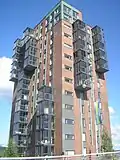 Le bâtiment Horisontti.