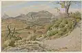Buis-les-Baronnies (dessin, 1938).