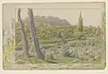 Buis-les-Baronnies (dessin, 1944).