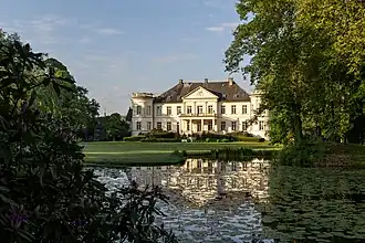 Le château Buldern dans le village de Buldern à Dülmen.