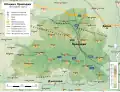 Carte géographique de la commune de Provadiya