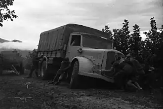vue d'un camion
