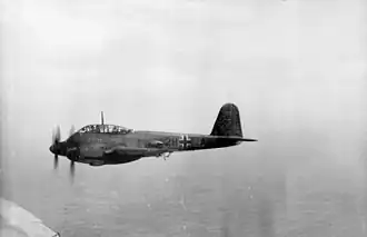 Vue de l'avion.