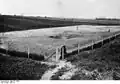Photo du cimetière en construction vers 1922.