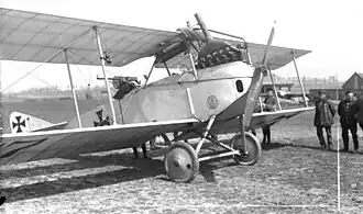 Vue de l'avion.