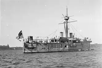 illustration de SMS Oldenburg (1884)