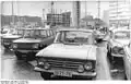 Moskvitch 408 photographiée à Berlin-Est en 1970.