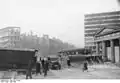 Piège à chars à la porte de Potsdam, avril 1945