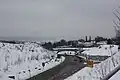 À Rehnenhof-Wetzgau, la route régionale 3268 traverse la B&nbsp;298