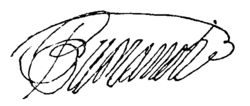 signature de Philippe Buonarroti
