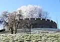 Ancien château-fort Burcht de Leyde.