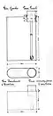 Dessin, extrait de l'ordonnance, des boîtes de graisse pour le fusil (60&nbsp;mm) et le mousqueton de cavalerie.