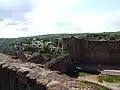 Burg Neuleiningen, regardant vers le sud