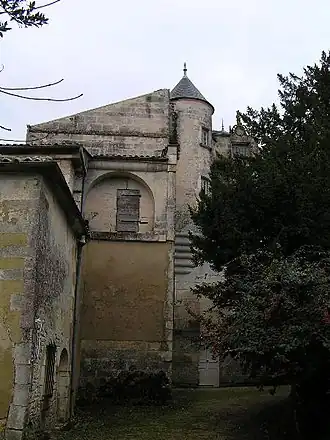 Partie du château.