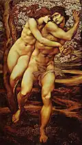 The Tree of Forgiveness, par Edward Burne-Jones, 1882, Lady Lever Art Gallery