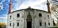 Mosquée verte de Bursa (1412-1424) : façade extérieure et portail d'entrée