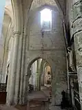 Croisillon nord, côté ouest.