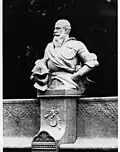 Vue du buste de droite du monument no&nbsp;18 représentant Busso VII von Alvensleben&nbsp;(de) (1441-1495). Sculpteur: Albert Manthe.