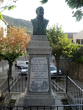 Buste Célestin Caitucoli.