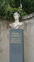Buste d'Hélène d'Italie.